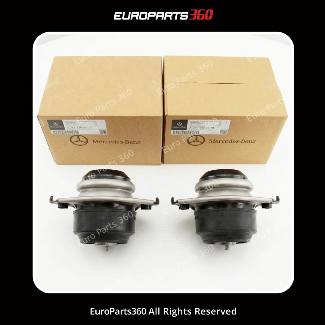 Mercedes-Benz R-Class Front Engine Mount Set | OEM A2512404117 (x2)