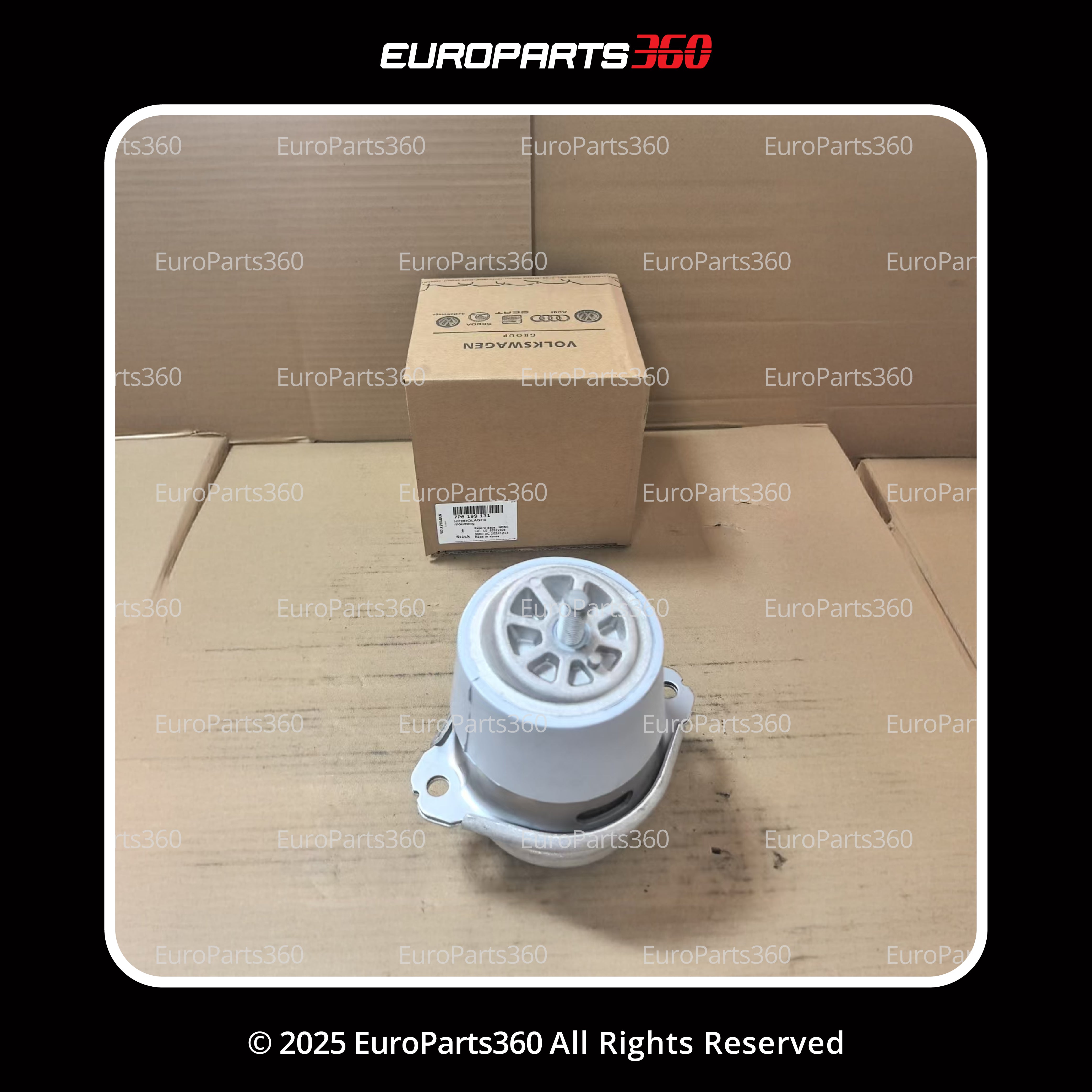 Porsche Cayenne Engine Mounts Set of Left and Right 95837504900 - Europarts360