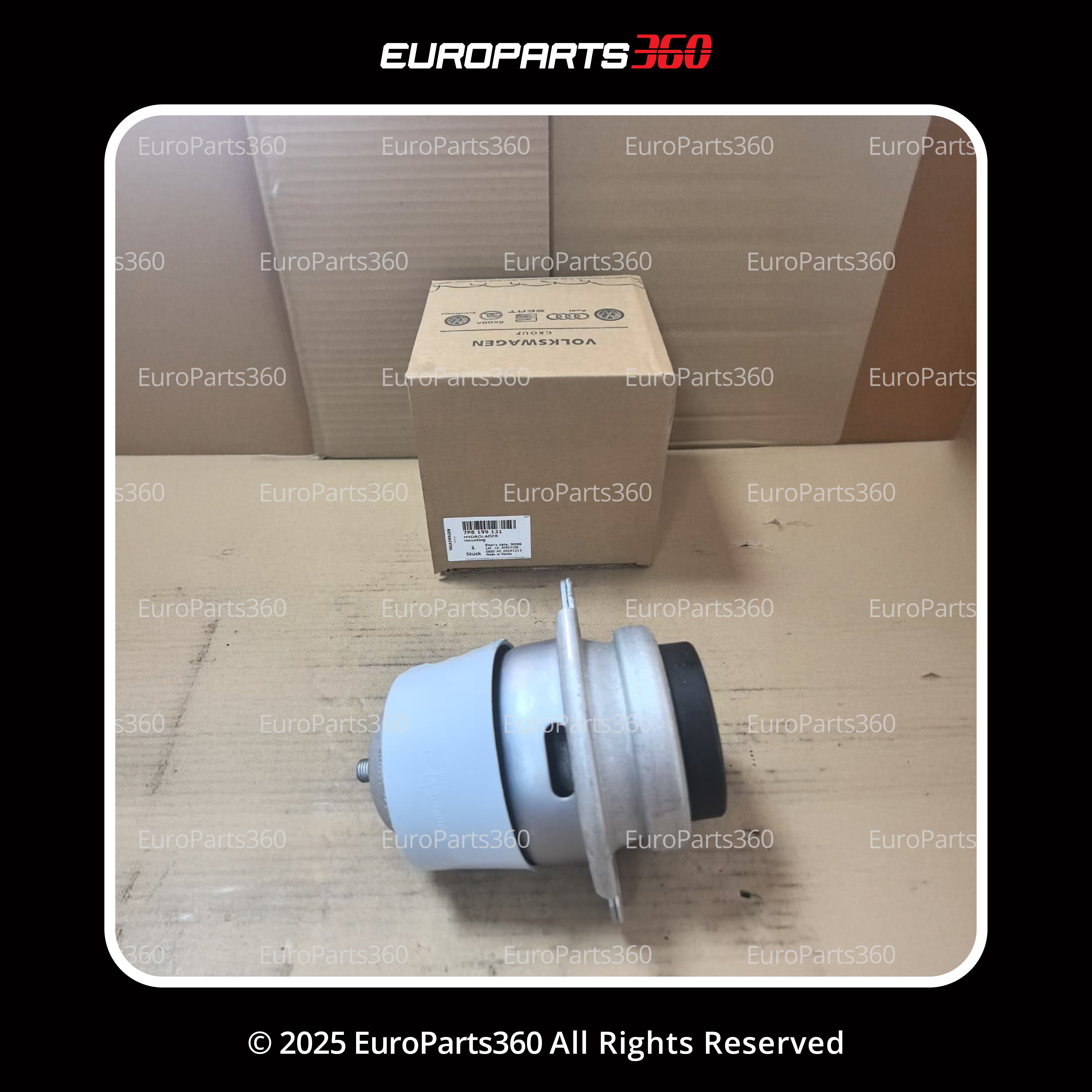 Porsche Cayenne Engine Mounts Set of Left and Right 95837504900 - Europarts360