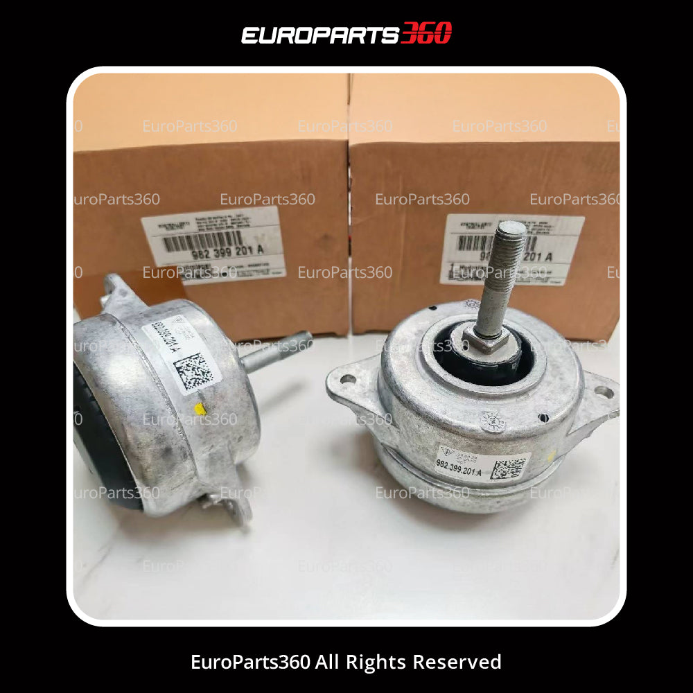 Porsche Cayman 718 Engine Mount Set of Left and Right 982399201A Genuine -OEM- Europarts360
