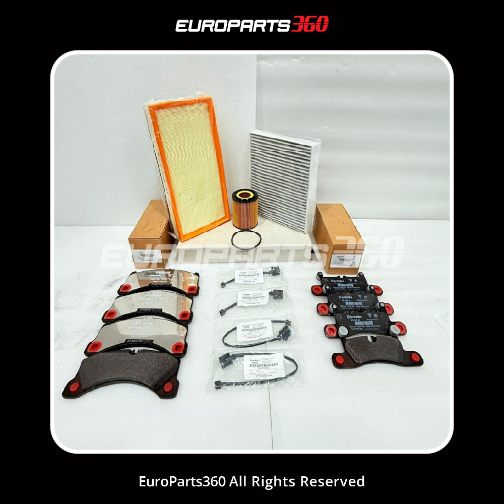 Porsche Genuine Brake + Service Combo Kit 95835193930 + 95835293900 + 95811013000