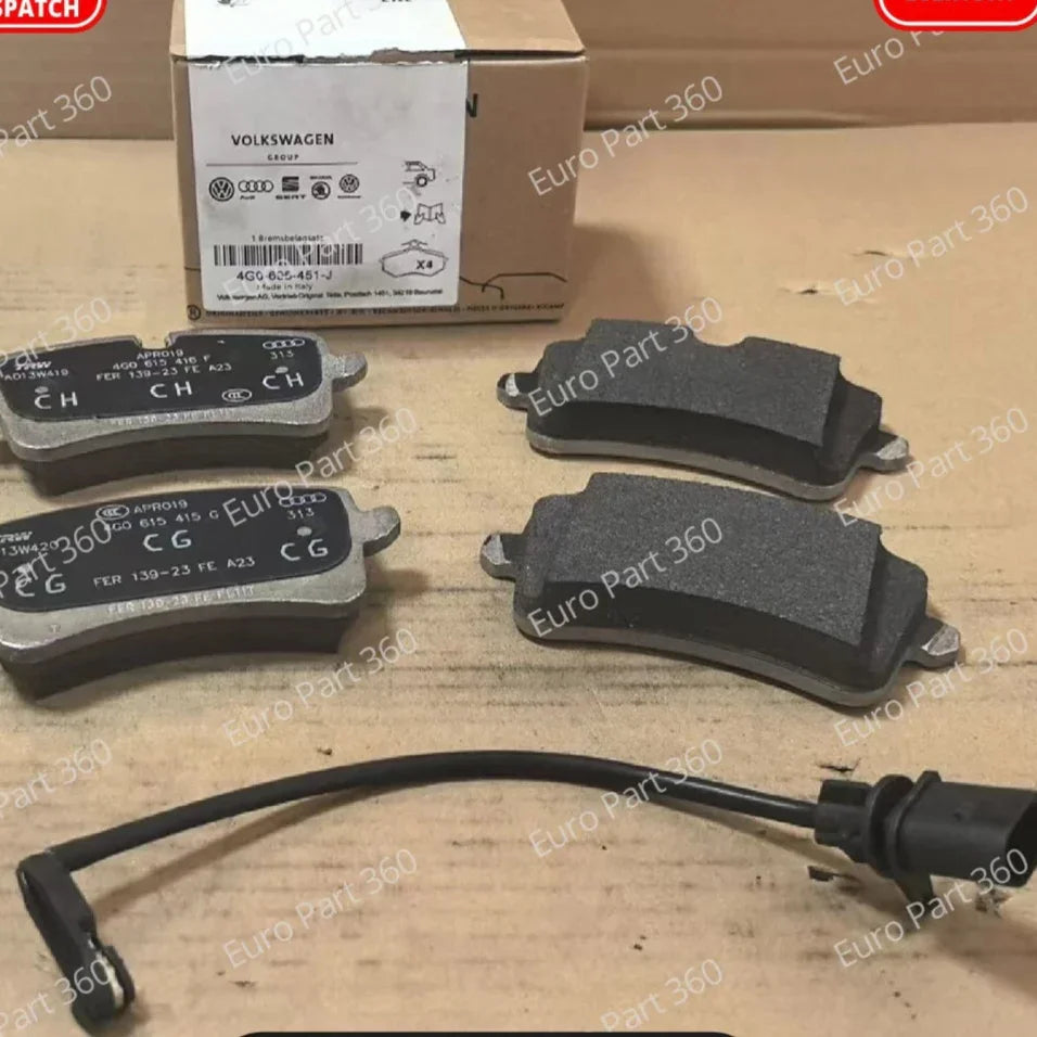 Porsche Macan Front and Rear Brake Pads With Sensors Kit PAC698151, 95B698151H - Europarts360