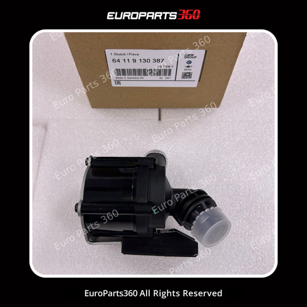 BMW X5, X6, X5 M, X6 M Electric Auxiliary Water Pump (64119130387) 2007-2019 Europarts360