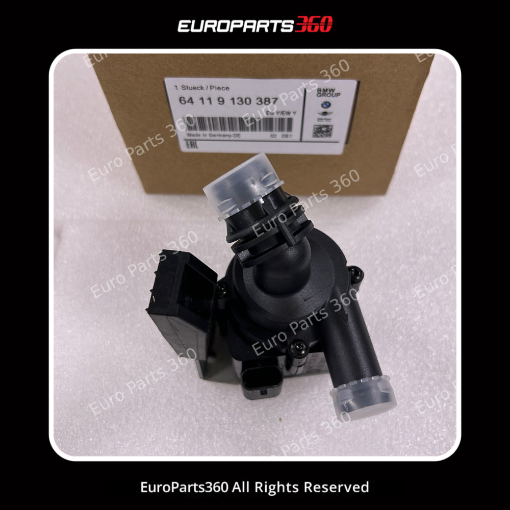 BMW X5, X6, X5 M, X6 M Electric Auxiliary Water Pump (64119130387) 2007-2019 Europarts360
