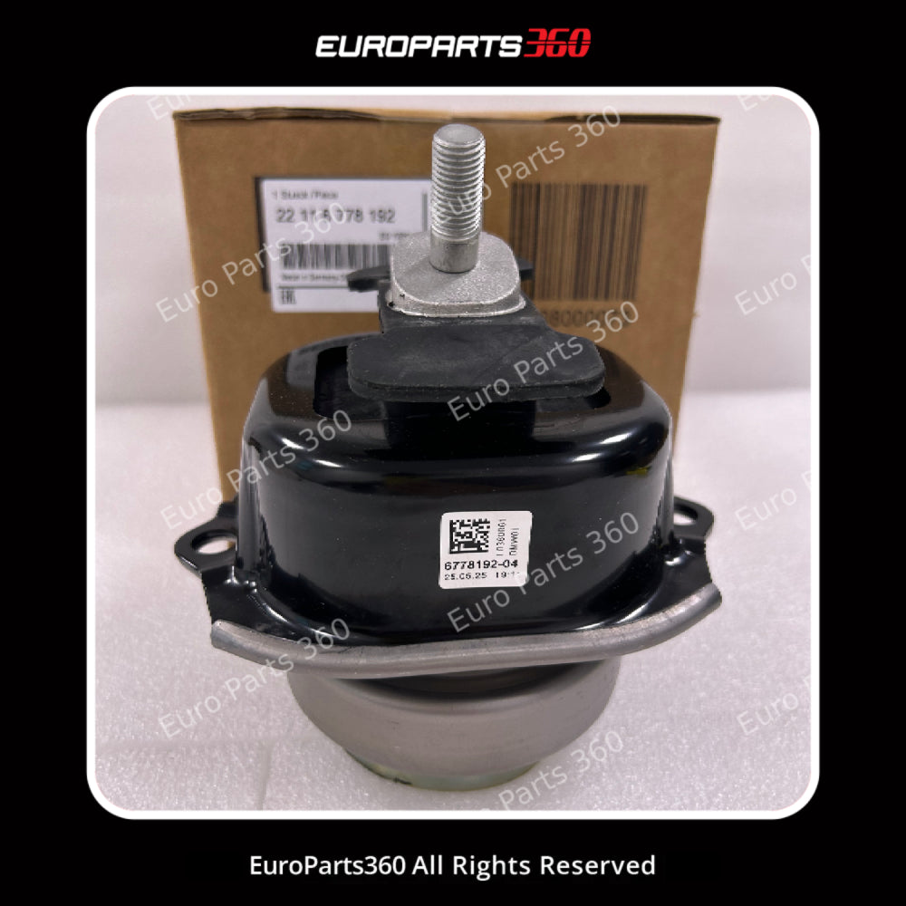 BMW X5 X6 Engine Mount Set Left Right 22116778191, 22116778192 2006-2019 Europarts360