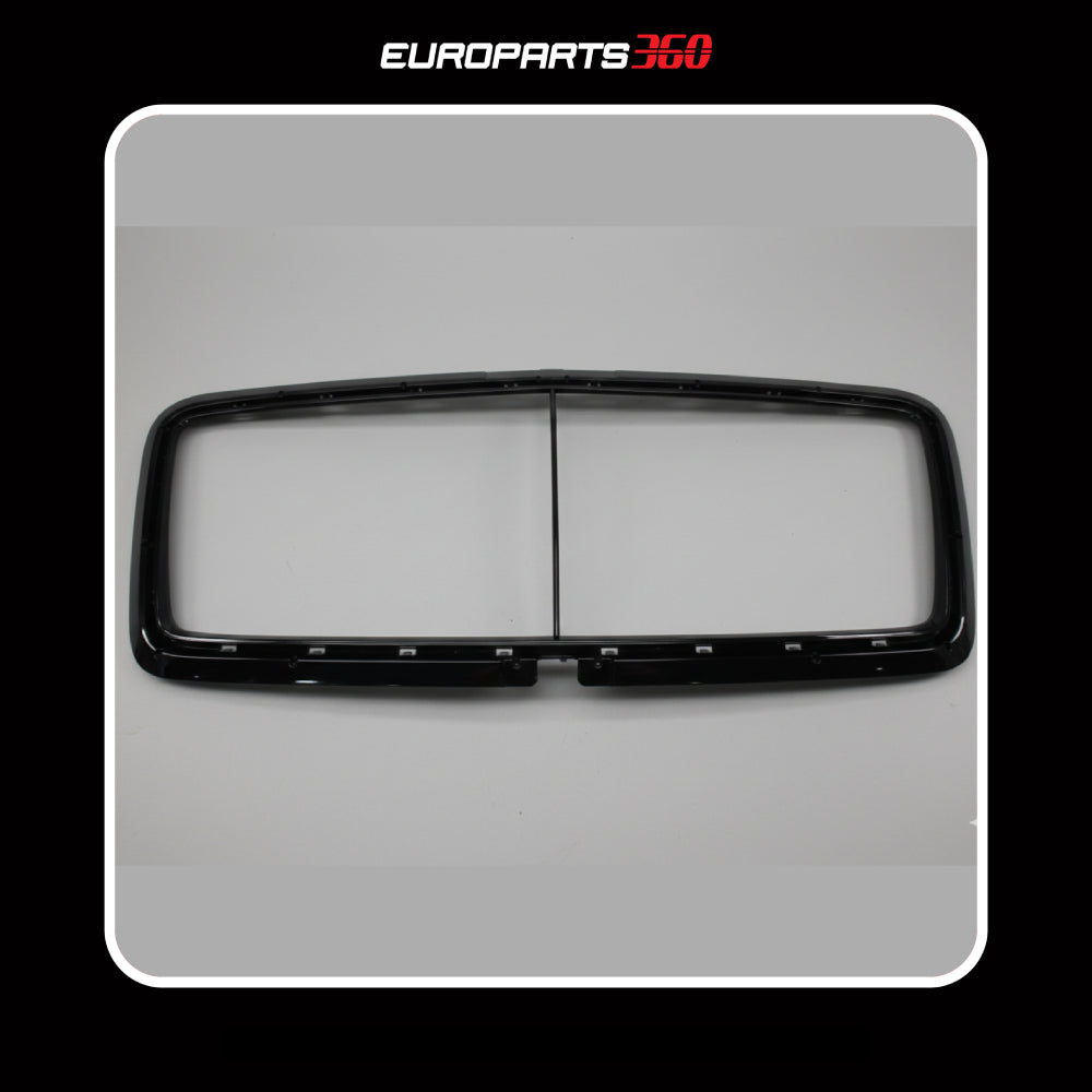 Bentley Bentayga Front Center Grille Complete Assembly Set Surround & Black Trim -4-pcs Kit (aftermarket)