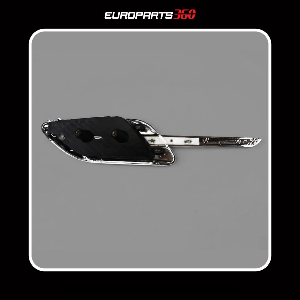 Bentley Continental GT GTC Chrome Left & Right Fender Air Vent Grill Set - 3W3821273B + 3W3821274B (aftermarket)