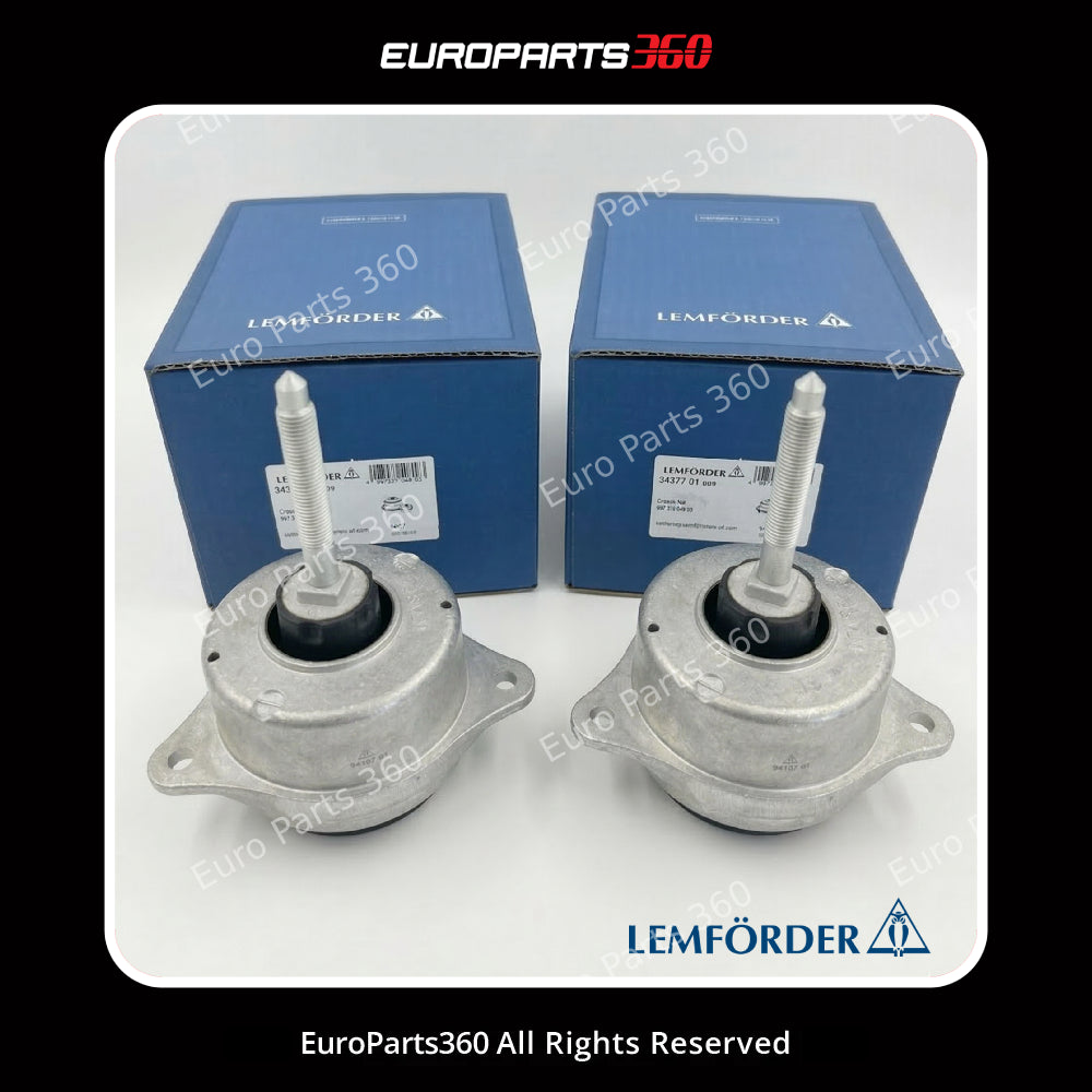 Lemforder Porsche 997 911 Both Engine Mount Set (Left & Right) 99737504903 (05-12)(Aftermarket) Europarts360