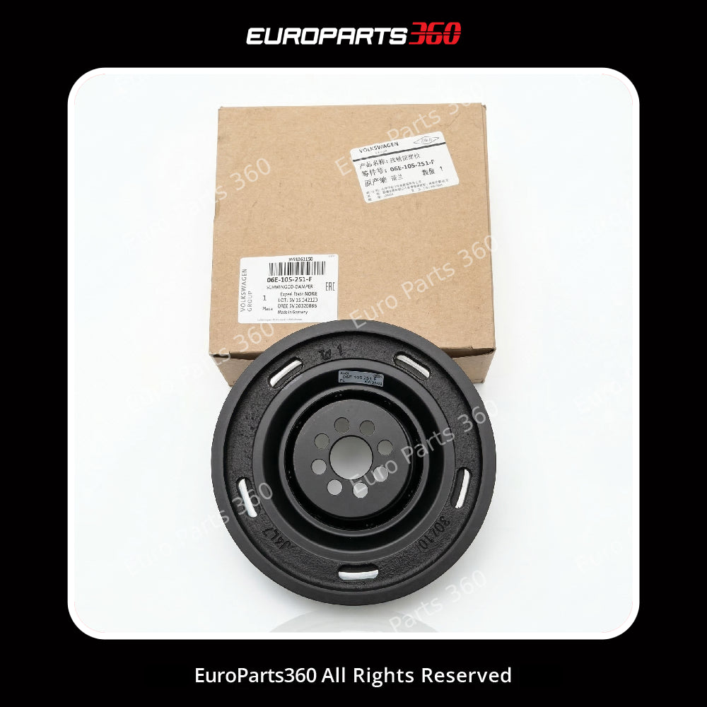 Audi Q5 & SQ5 3.0T Harmonic Balancer Crank Pulley 06E105251F (2008-2018)