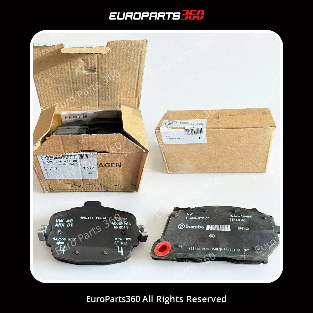Lamborghini Urus, S, Performante Front & Rear Brake Pad Kit 4M0698151BP / 4M0698451BK
