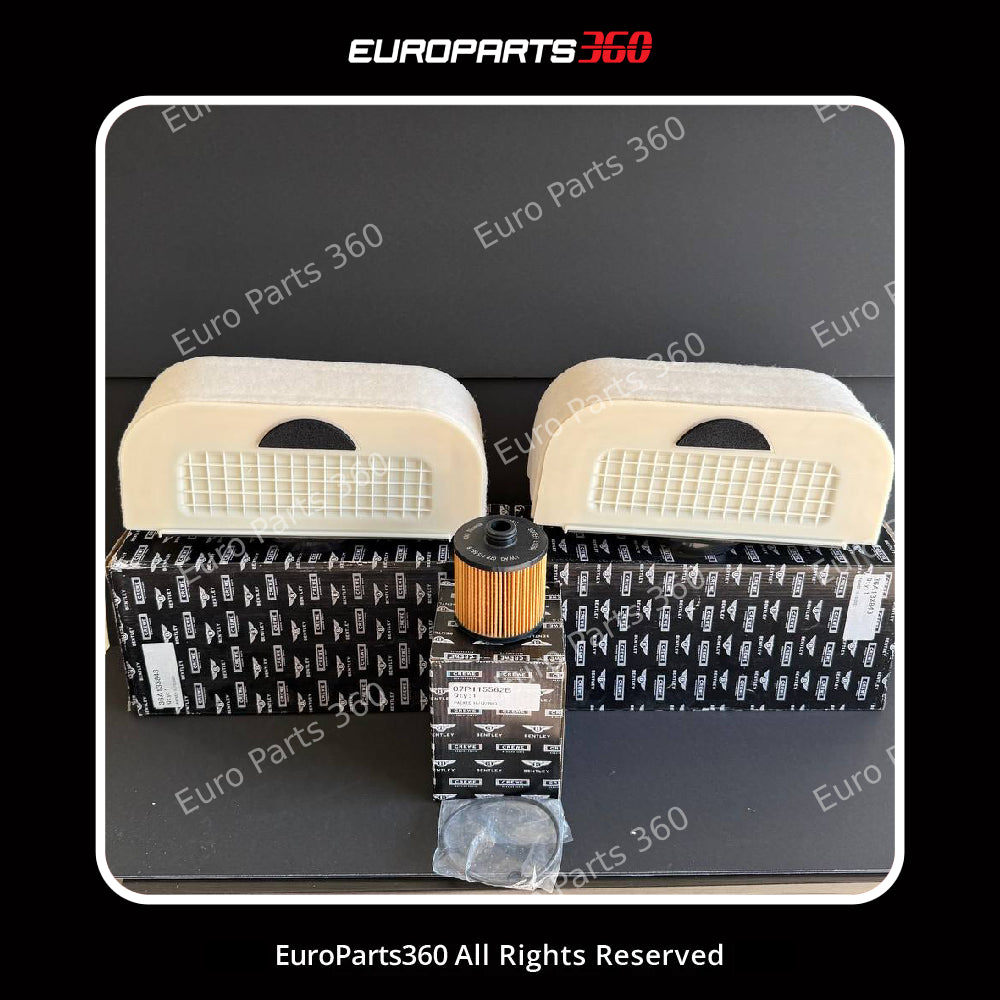Bentley Bentayga Oil & Air Filter Service Set 36A133843 07P115562B (2017-2026)