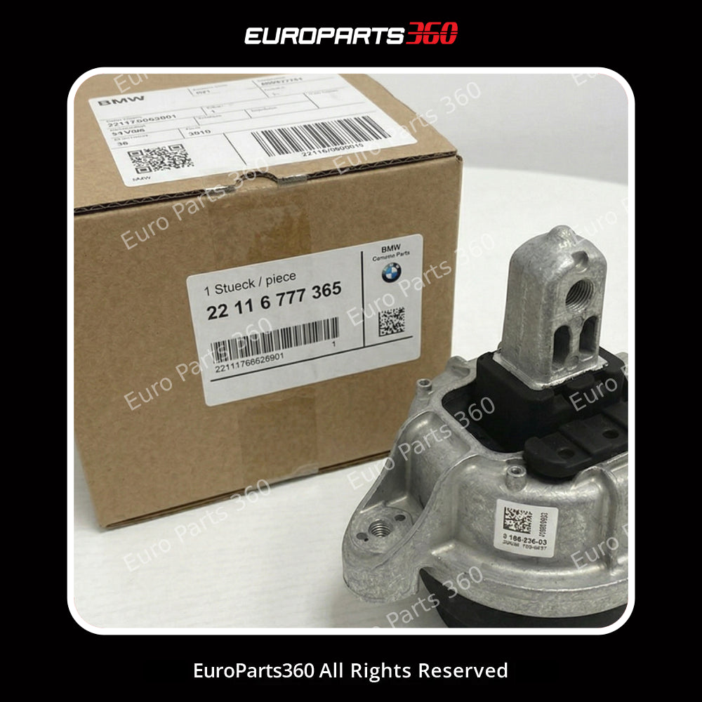 BMW 5 6 7 Series 535i, 640i, 740i Left Engine Mount 22116777365 08-18 Europarts360