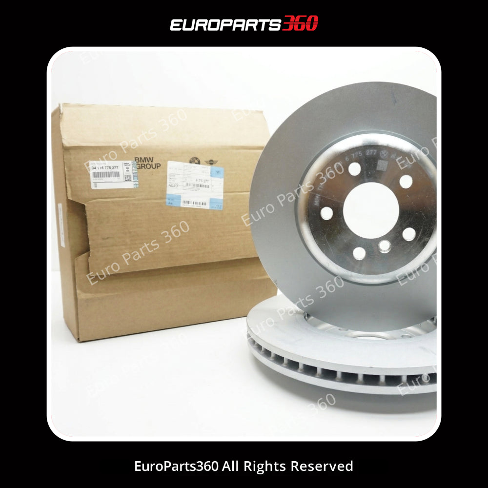 Bmw X5 X6 X7 Front Brake Rotors Set of Left & Right 34106875284, 34106875283