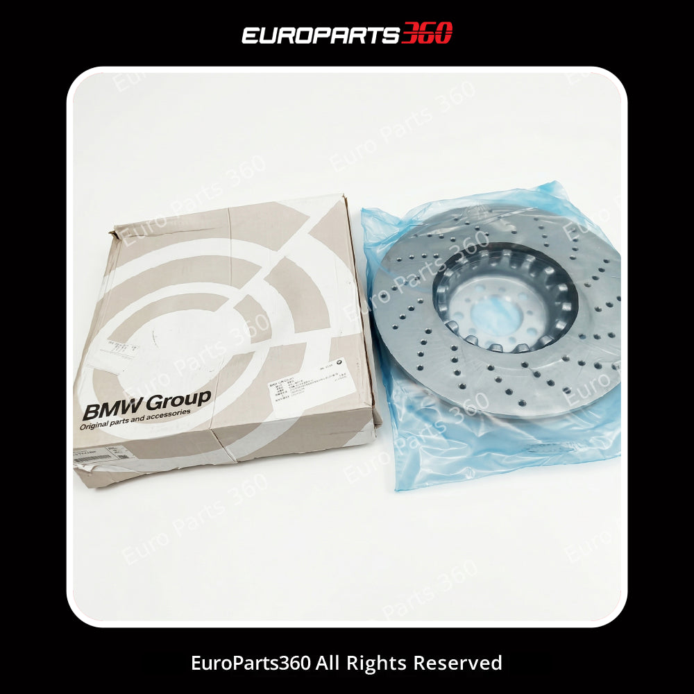 BMW X3 X4 X5 X6 Front Brake Rotors Set of Two 34118054825 34118054826
