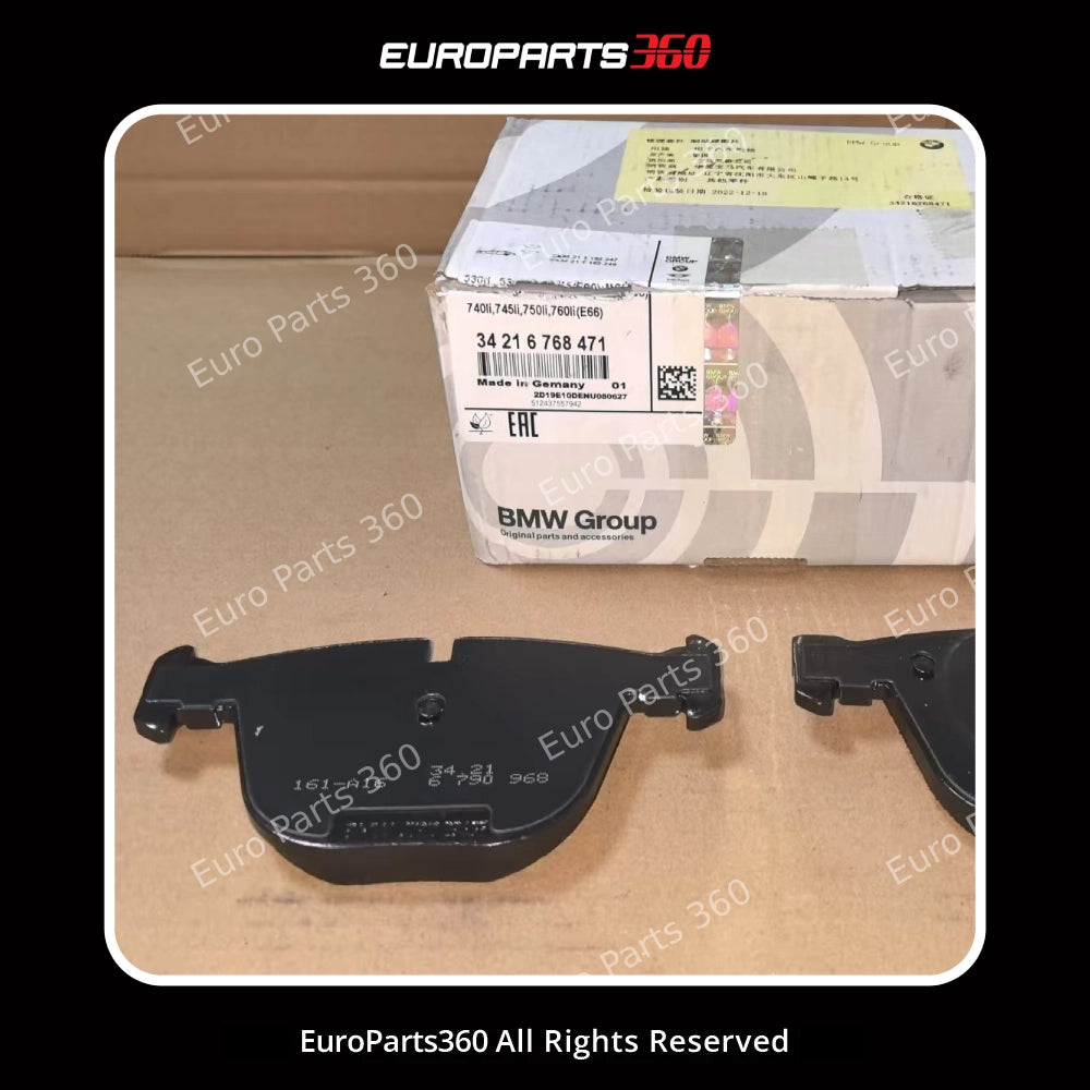 BMW X5M X6M M1 M3 M5 M6 760i Rear Brake Pad Set 34216794879 (01-19)