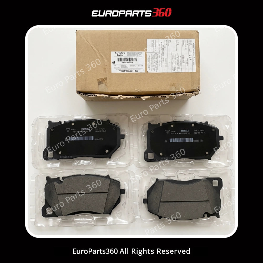 Porsche Cayenne Turbo Coupe Front Brake Pads Set 9Y0698151AE (2019-25) Europarts360