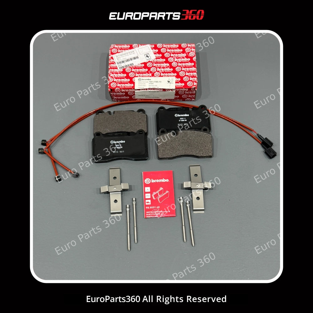 Ferrari California 458 Italia,Rear Brake Pads Kit w/ Sensors 70002544 Europarts360