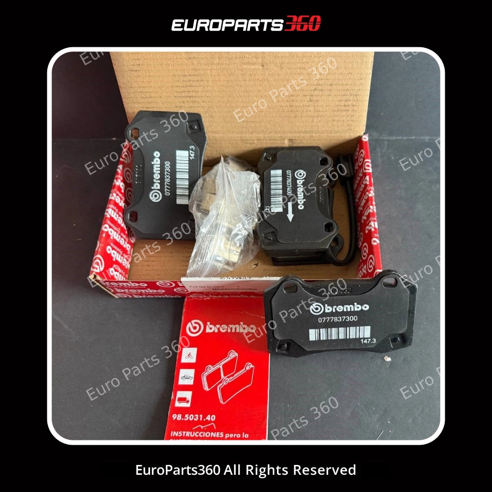Maserati Quattroporte GTS Front/Rear BrakePad Set 980156012, 980156007 Europarts360