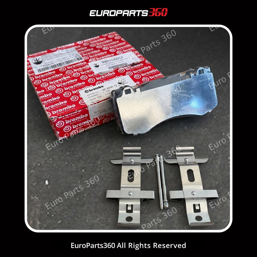 Maserati Quattroporte GTS Front/Rear BrakePad Set 980156012, 980156007 Europarts360