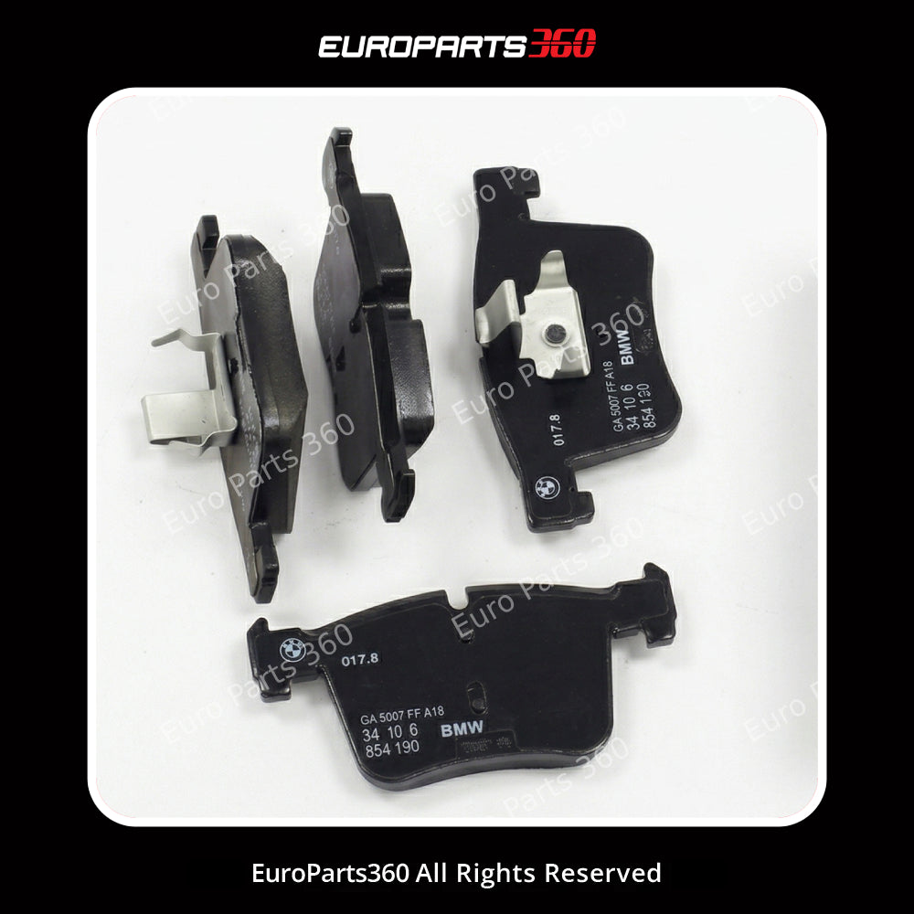 BMW 1-4 Series X3 X4 Front Brake Pad Set with Sensor 34106859181 11-21 Europarts360