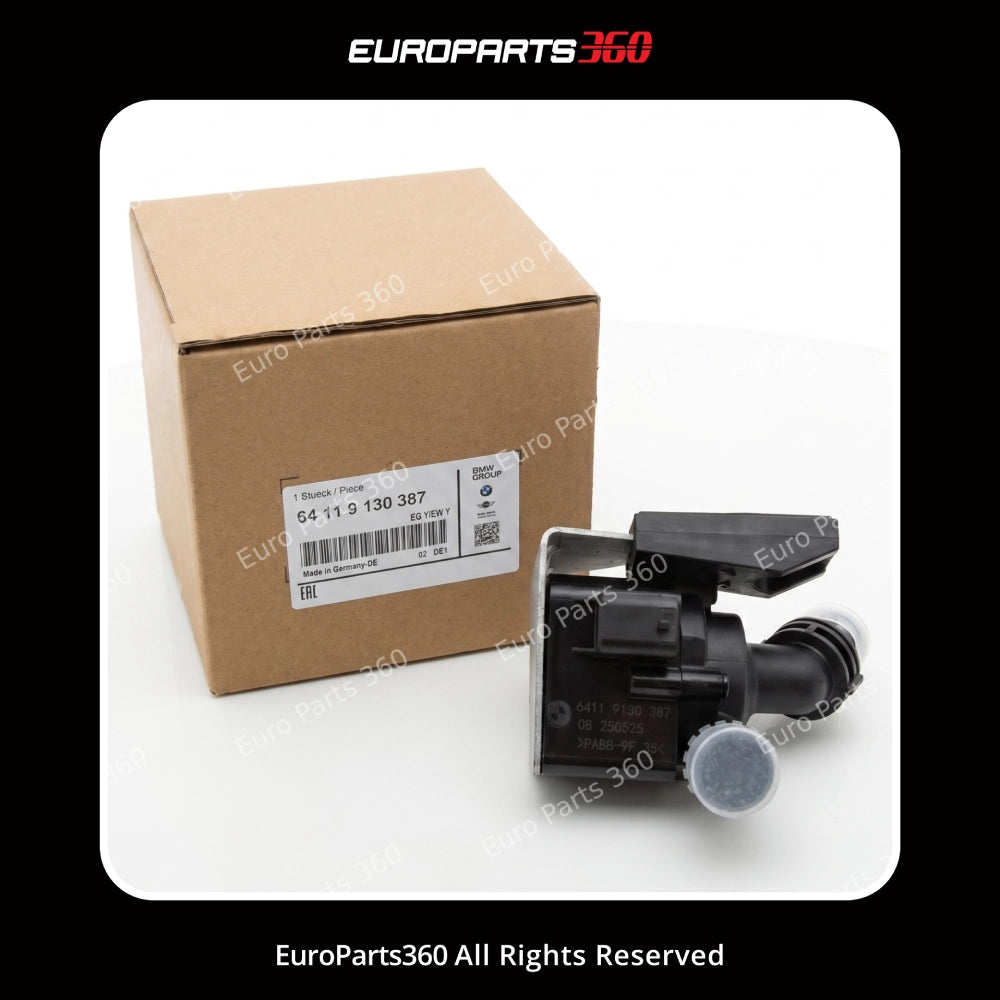 BMW X5, X6, X5 M, X6 M Electric Auxiliary Water Pump (64119130387) 2007-2019 Europarts360