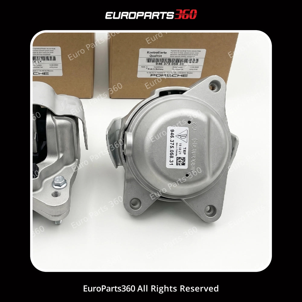 Porsche Macan V6 Engine Mount Set (Left & Right) 94637505731 94637505831
