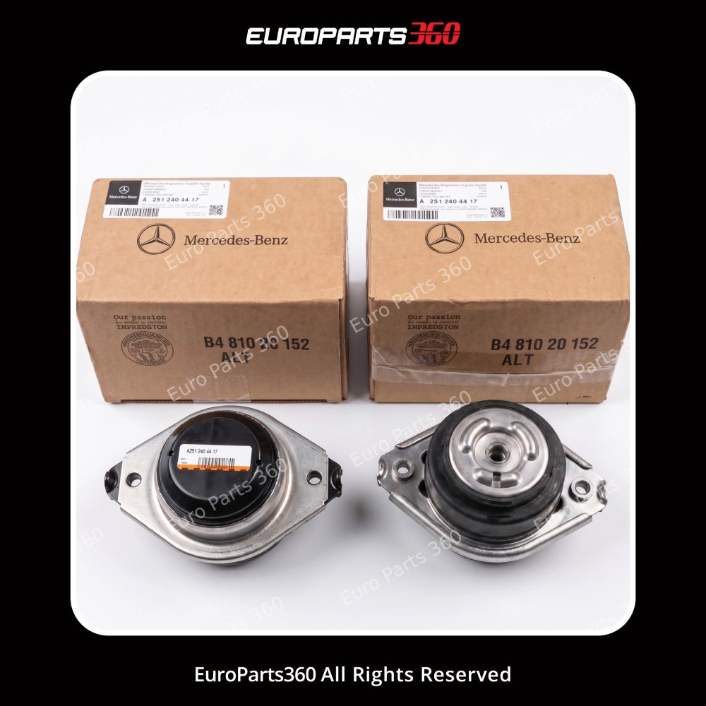 Mercedes GL ML R-Class W164 Engine Mount Set A2512404417 (06-12) Europarts360