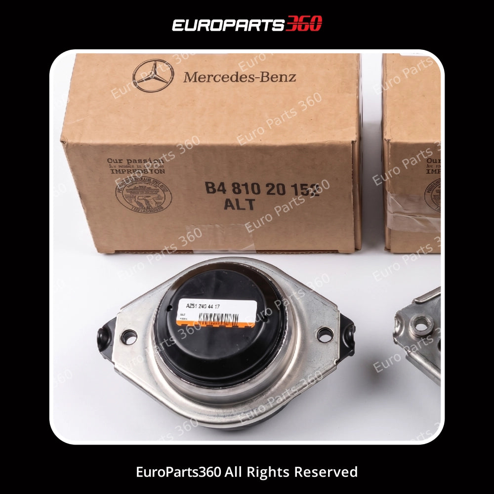 Mercedes GL ML R-Class W164 Engine Mount Set A2512404417 (06-12) Europarts360