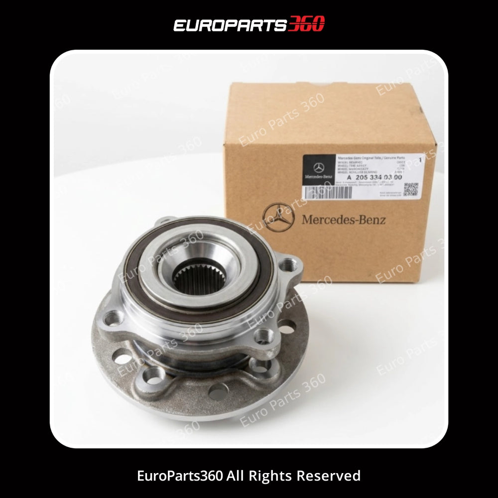 Mercedes E Class C Class GLC CLS Front Wheel Hub Bearing A2053340300 Europarts360