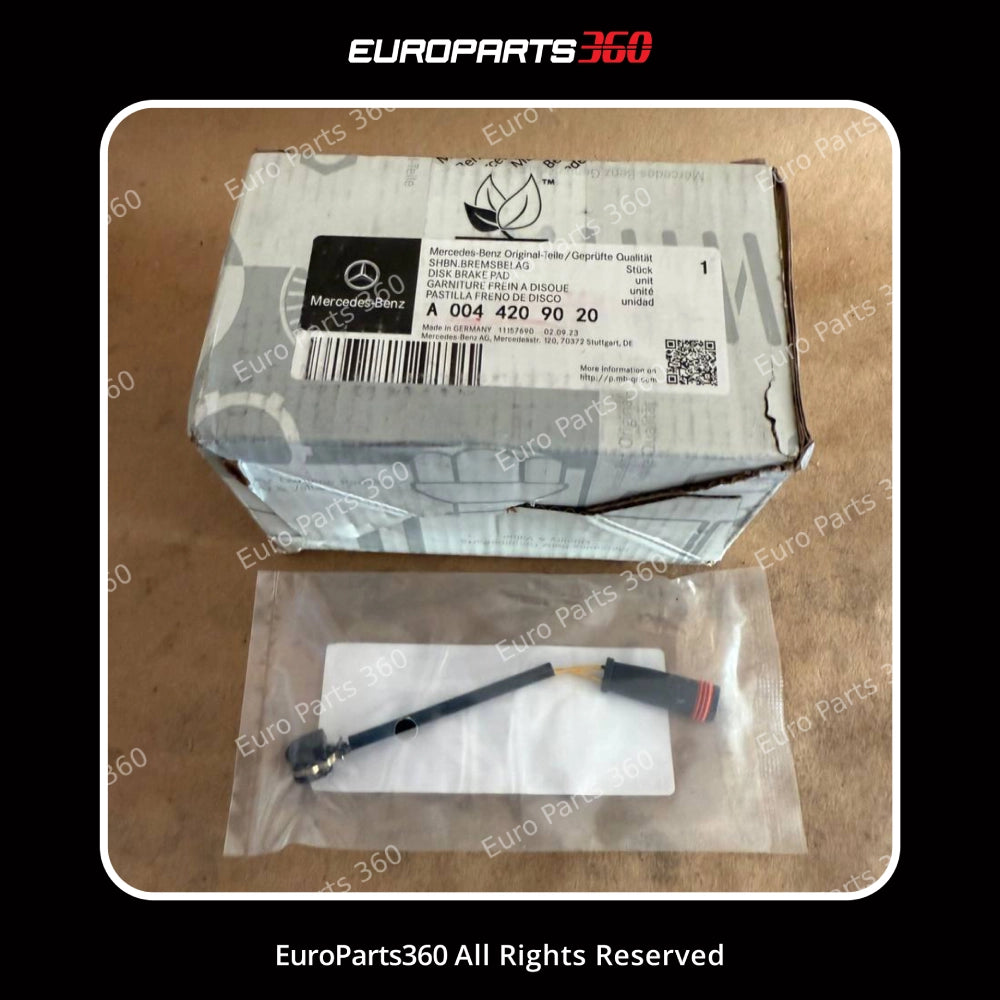 Mercedes-Benz C, E, S-Class Front Brake Pad Set & Sensors A0044209020 Europarts360