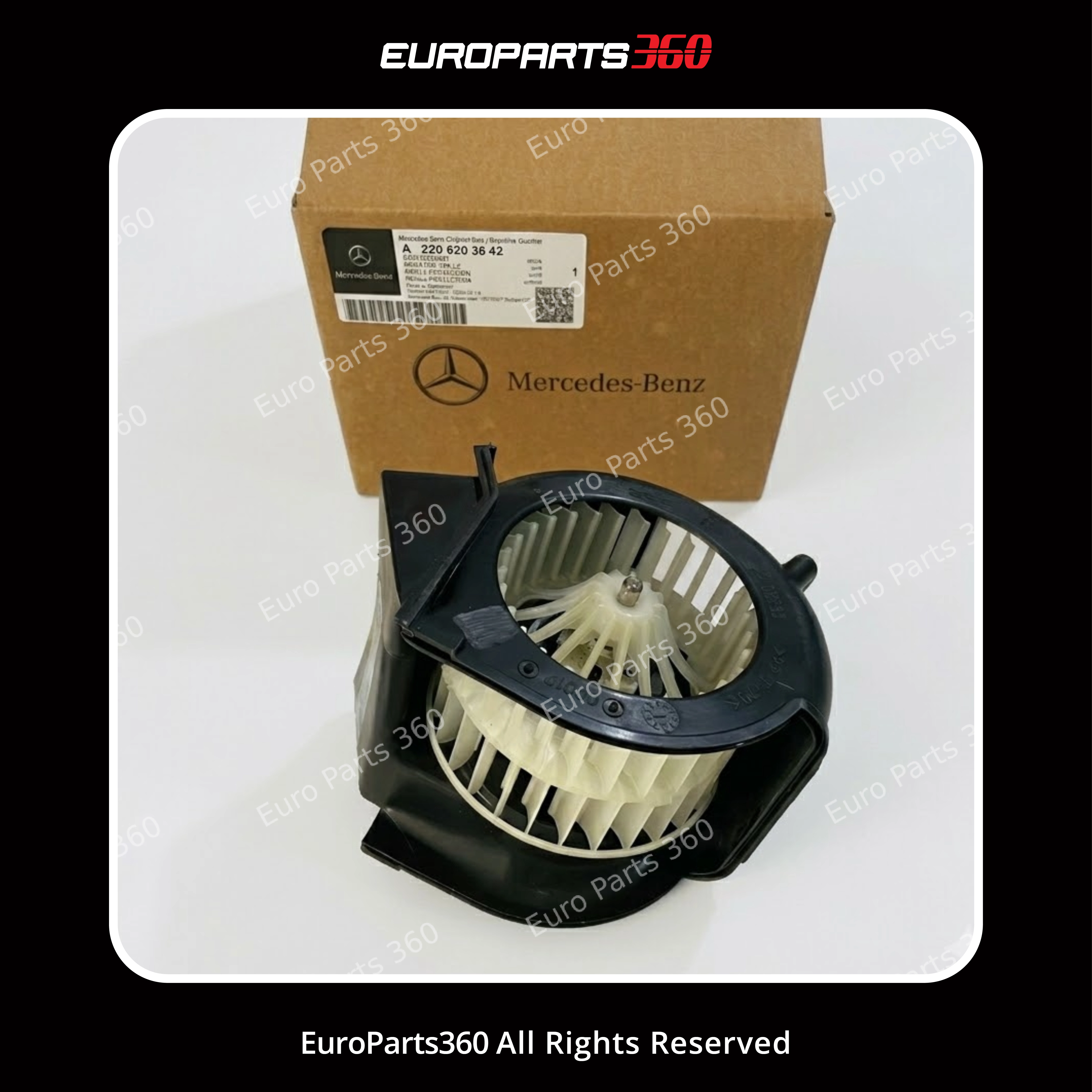 Mercedes-Benz AC Blower Motor W220 S-Class CL-Class A2208203642 |98-05 Europarts360