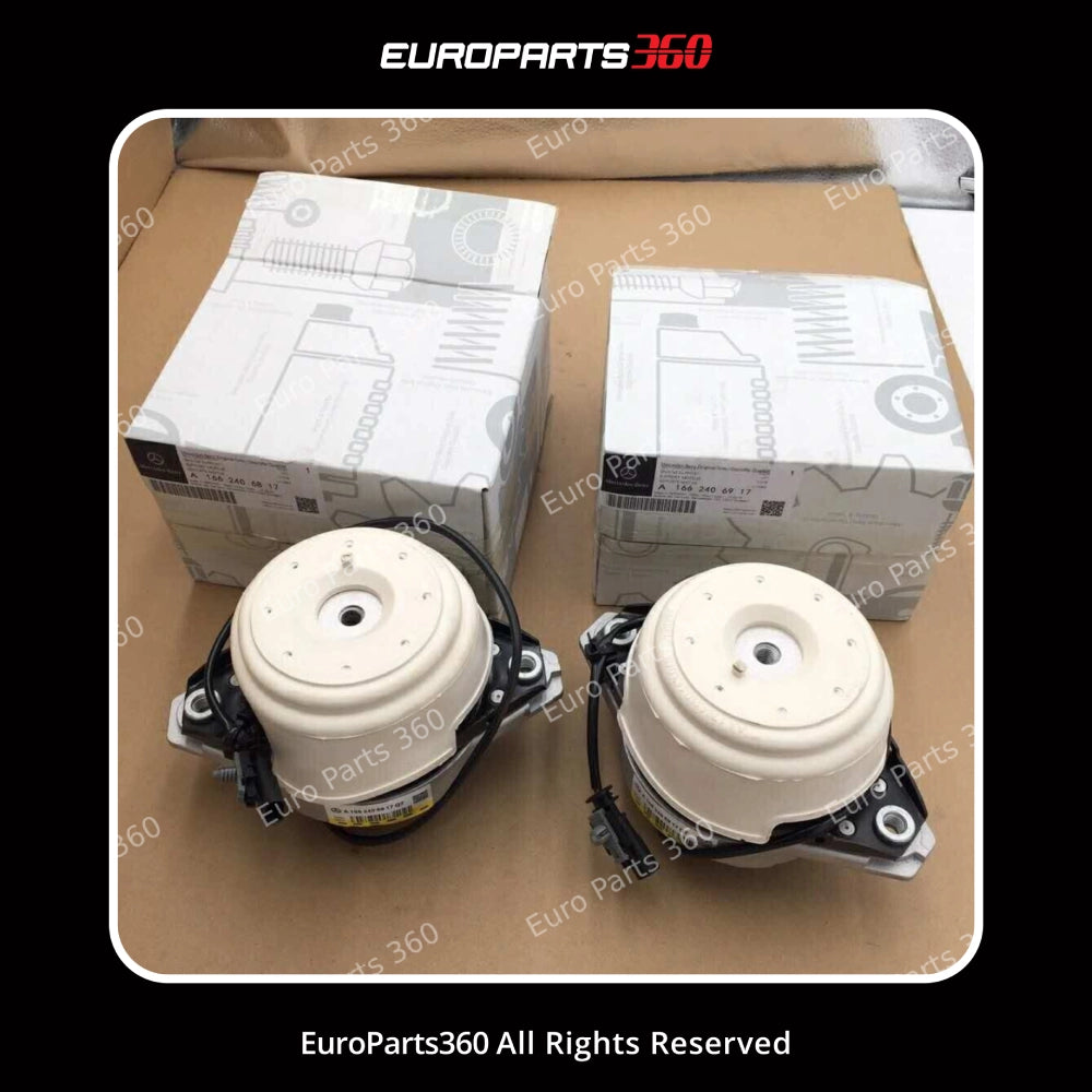Mercedes GL GLE GLS Engine Mount Set Left & Right A1662406817 A1662406917 2011-19