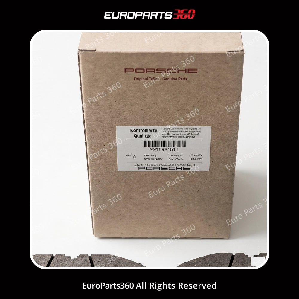 Porsche 911 718 Cayman Front Brake Pad Set Sensor 9GT698151T 9GT907637 Europarts360