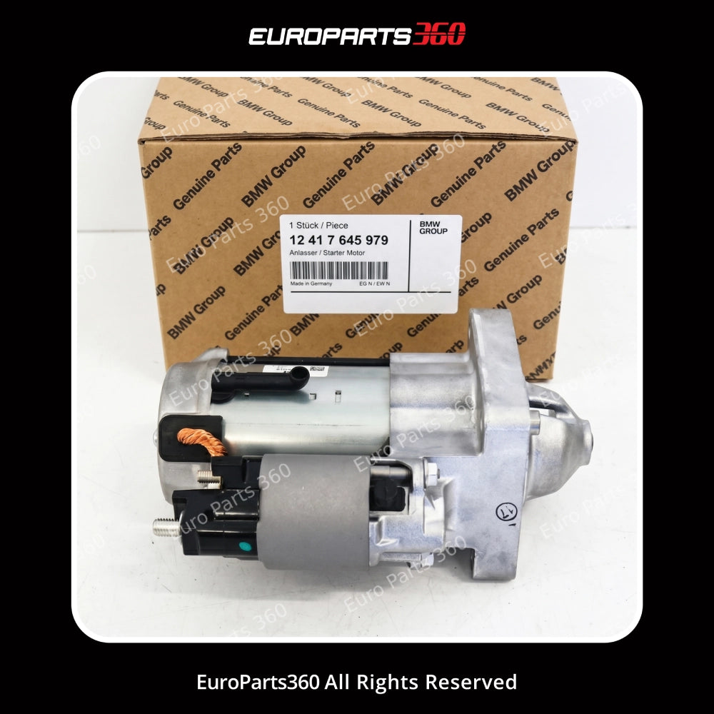 BMW 2 Series X1 X2 Starter Motor 12417645979 2014-2025 Europarts360