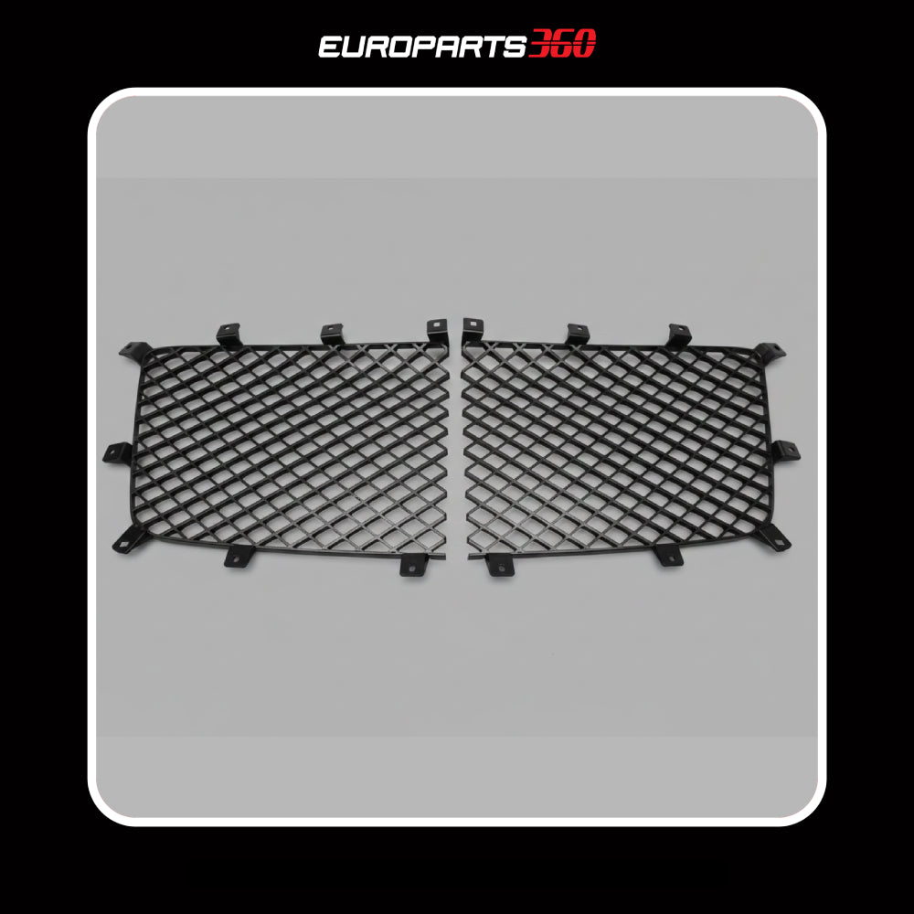 Bentley Bentayga Front Black Radiator Grille Insert 36A853683B & 36A853684B (aftermarket)