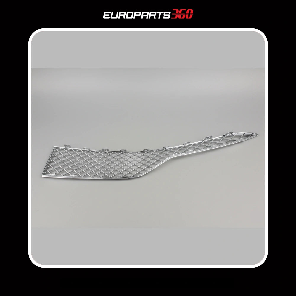 Bentley Continental GT & GTC Chrome Front Bumper Left Center Grille 3W3807681, 3W3807681R (aftermarket)