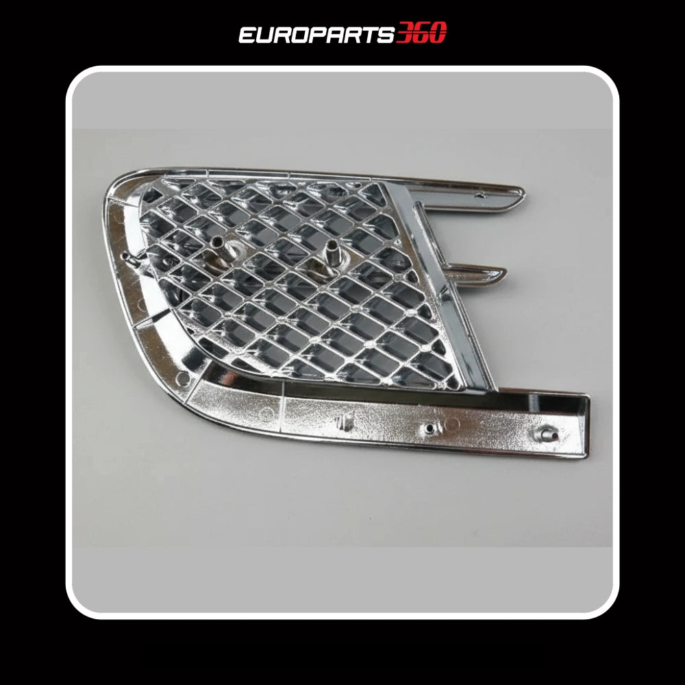 Bentley Mulsanne Chrome Right Fender Air Vent Grille 3Y0821946J (aftermarket)