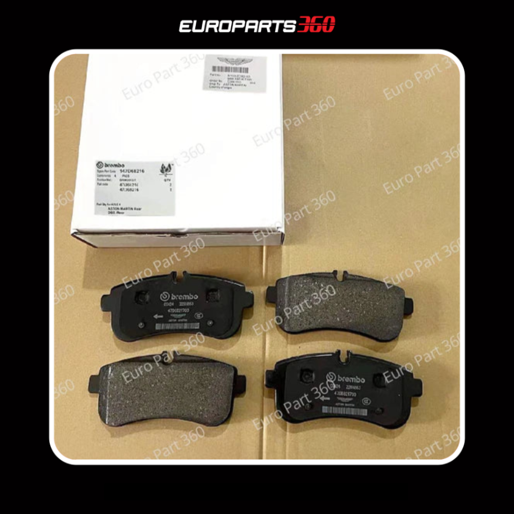 Aston Martin DBX Front & Rear Brake Pads Set w/ Sensors MY83-2C562-AD, MY83-2D007-AC (2021-2026)