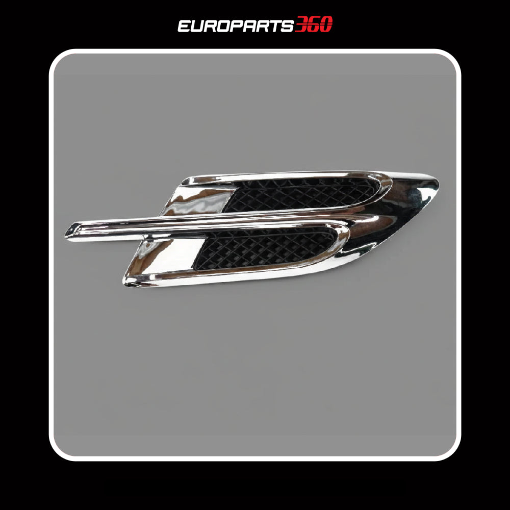 Bentley Bentayga Chrome Right Fender Air Vent Grill 36A821274D (aftermarket)