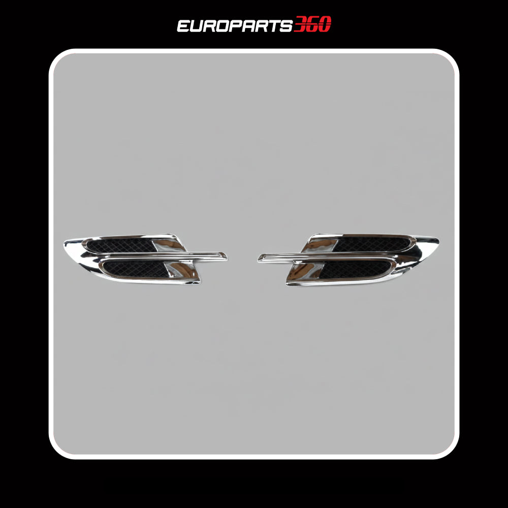 Bentley Bentayga Chrome Fender Air Vent Grill Set 36A821273D 36A821274D (aftermarket)