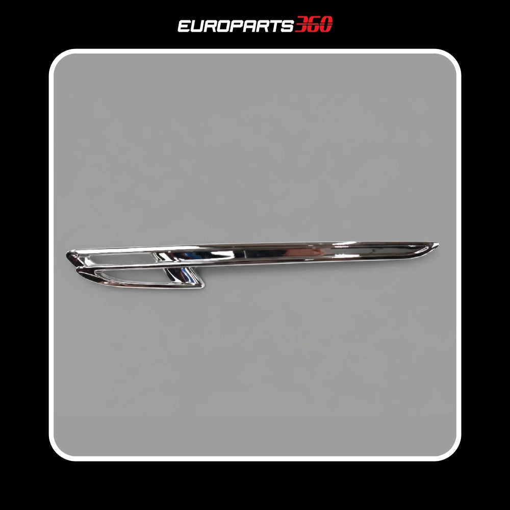Bentley Flying Spur Chrome Front Left Fender Air Vent Grill 4W0821941E (aftermarket)