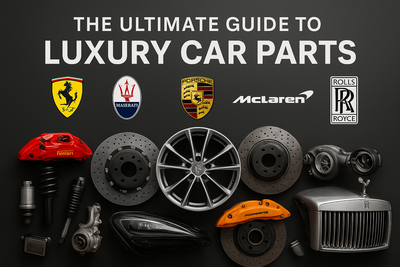 The Ultimate Guide to Luxury Car Parts: Ferrari, Maserati, Porsche, McLaren, and Rolls-Royce