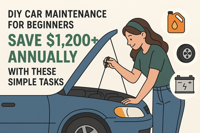 DIY Car Maintenance for Beginners: Save $1,200+ Annually with These Simple Tasks - Europarts360