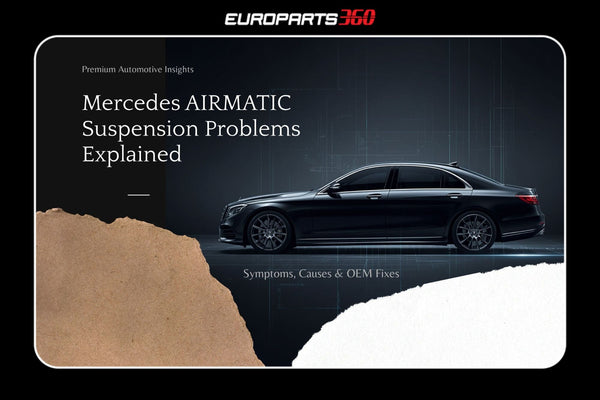 Problèmes de suspension Mercedes AIRMATIC : symptômes, causes et solutions OEM