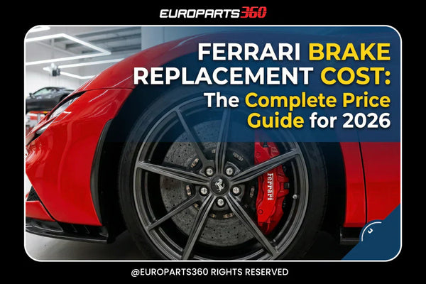 Coût de remplacement des freins Ferrari : Le guide de prix complet pour 2026