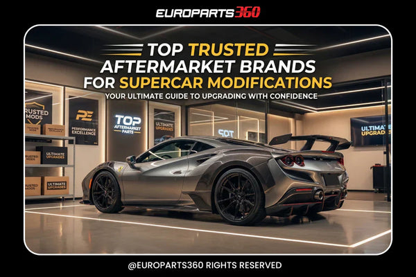 Les meilleures marques d'accessoires de seconde monte pour les modifications de supercars