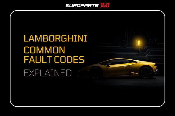 Lamborghini Common Fault Codes Explained: Symptoms, Causes & How to Fix Them