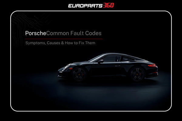 Porsche Common Fault Codes Explained: Symptoms, Causes & How to Fix Them