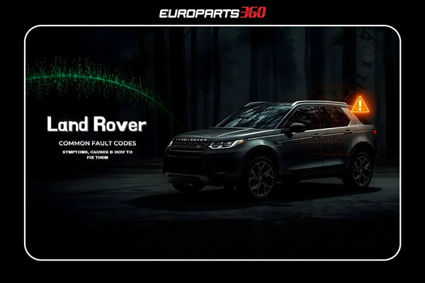 Land Rover Common Fault Codes Explained: Symptoms, Causes & How to Fix Them