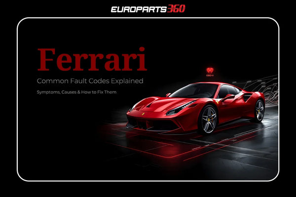Ferrari Common Fault Codes Explained: Symptoms, Causes & How to Fix Them
